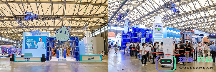 三得利水漾力参展2024ChinaJoy，共赴热爱，让玩练更来“电”！